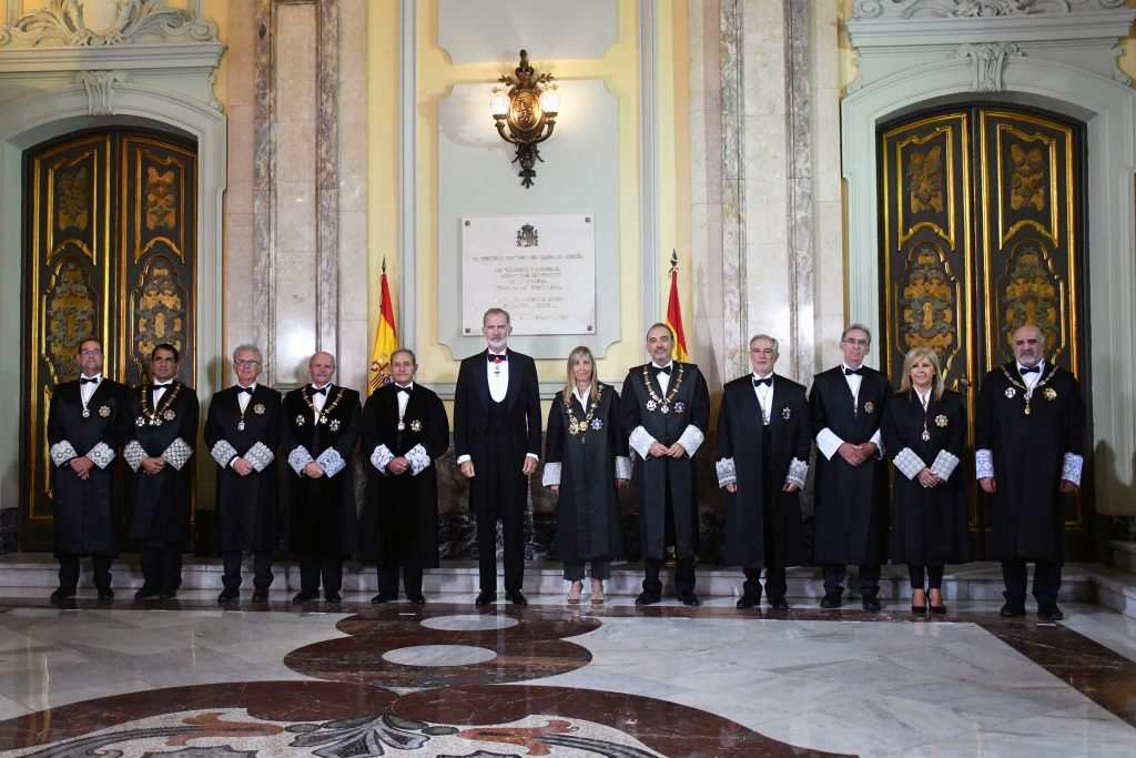 Juan Carlos Estévez asiste a la apertura del Año Judicial 2024/25 en el Tribunal Supremo